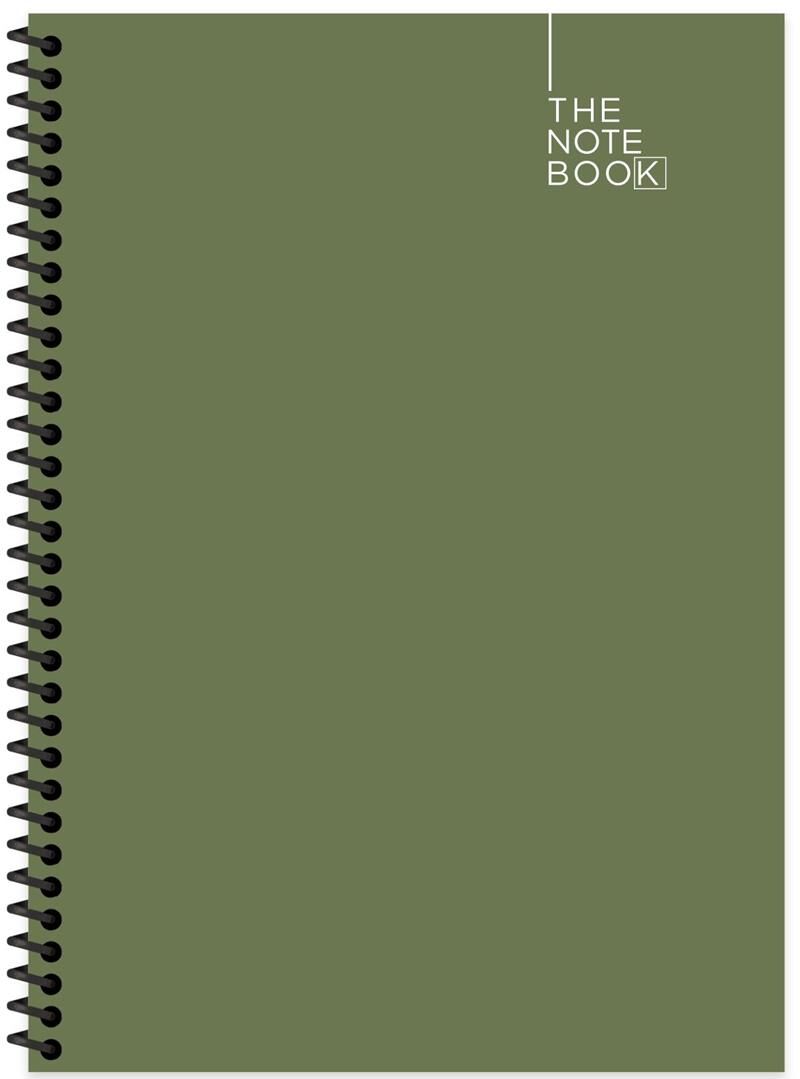Keskin Color Defter 17x24 Cm Düz 96 Yp. Sert Kapak Spiralli The Notebook 410445-99