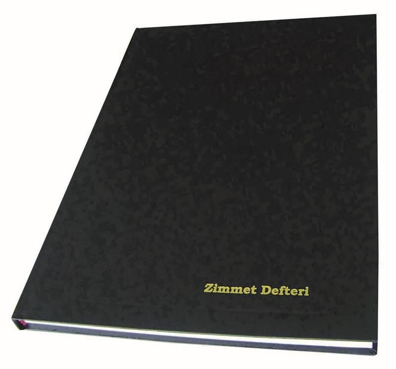 Dilman Zimmet Defteri Büyük Ciltli 22x32 96 Yp