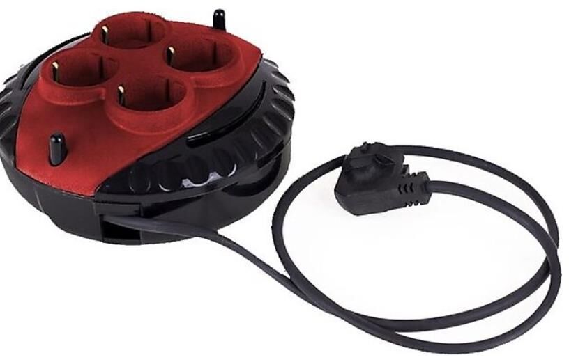 Veetrin 3mt 3x1.5mt Mini Kablolu Makara 4lü Priz