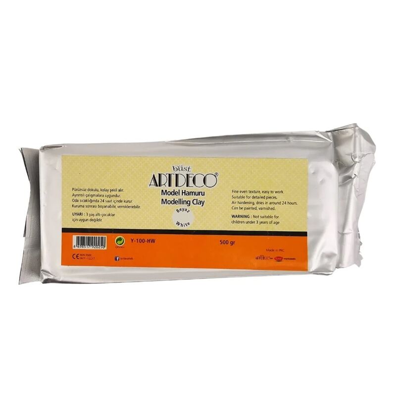 Artdeco Model Hamuru 500gr Beyaz Lv-y-100-hw