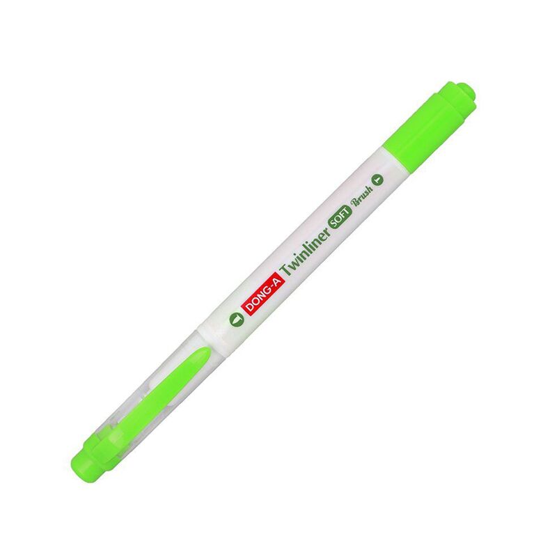Dong-a Fosforlu Kalem Twinliner Soft Fırçalı Çimen Yeşili No:41 231941