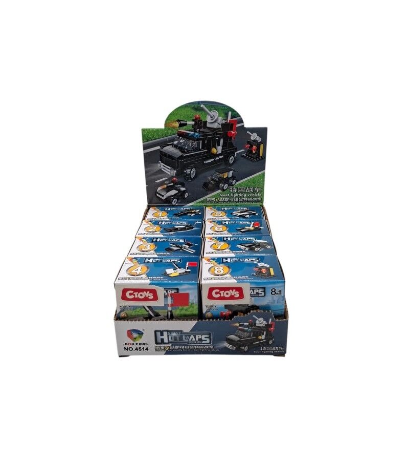 Ctoys Lego Mini Polis Arabaları Bloklar 25 Prç 4513