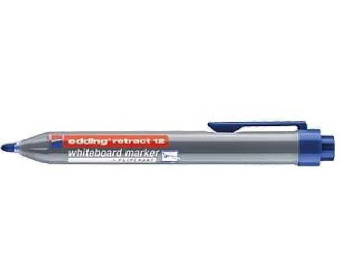 Edding Retract 12-byt Beyaz Tahta Kalemi Mavi (e-12) Edr1203