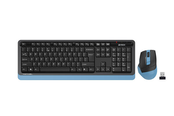 A4 Tech Fg1035 2.4g Mavi Q Fn-mm Klv+optik Mouse Set