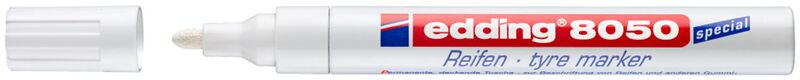 Edding Lastik Kalemi Beyaz (e-8050) Ed805049