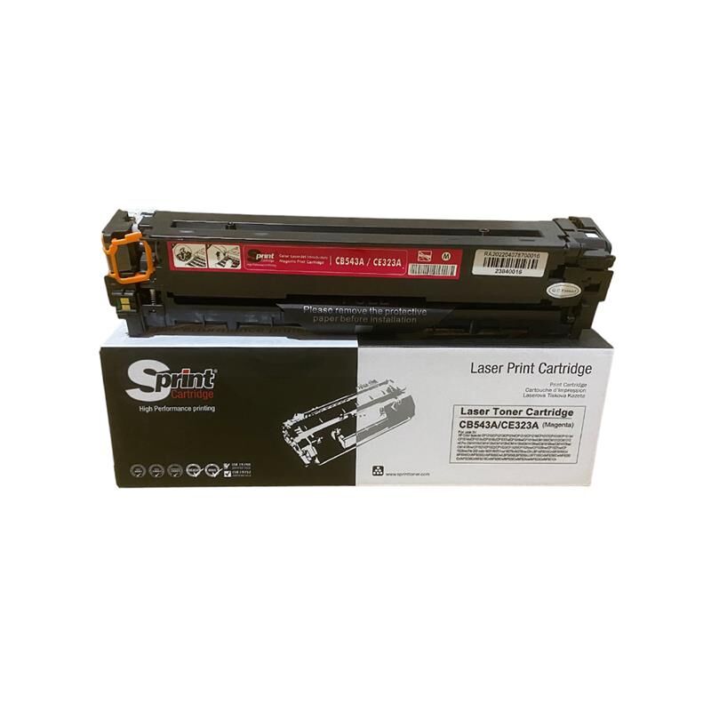 S Print Cb543a / Ce323a (125a-128a) Crg-716 Magenta Toner Sp10-125m