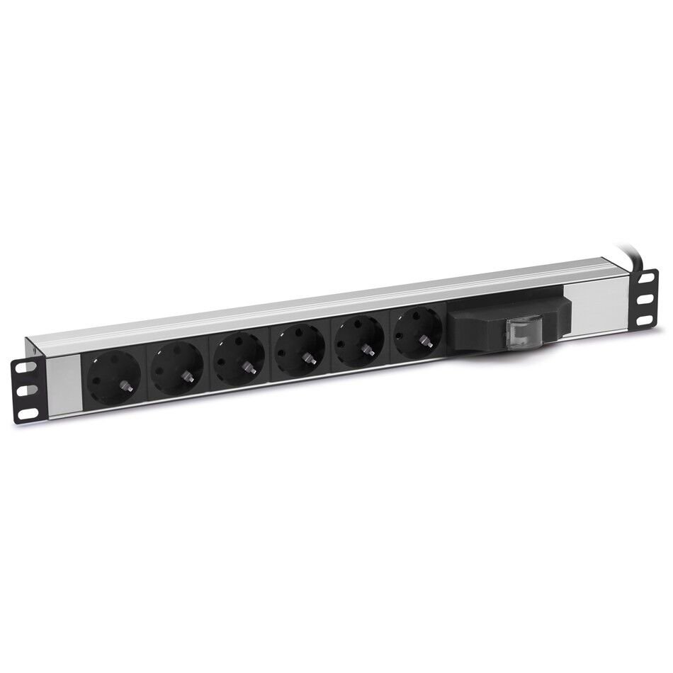 Formrack F082pr6sa 6 Lı 19'' Sigortalı Priz