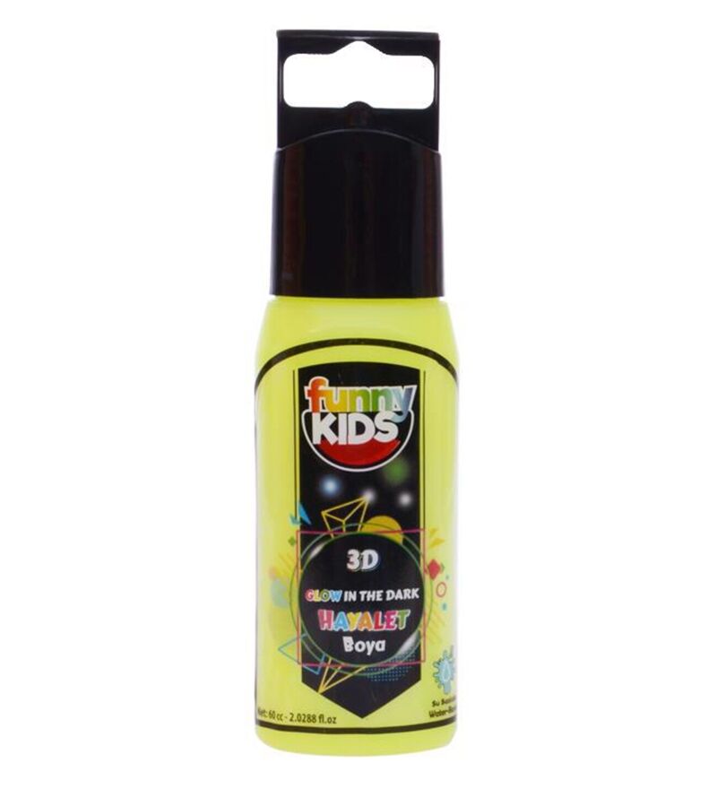 Rich Funny Kids 3d Hayalet Boya 60 Cc Sarı Fnny-3dhyl-060-04821