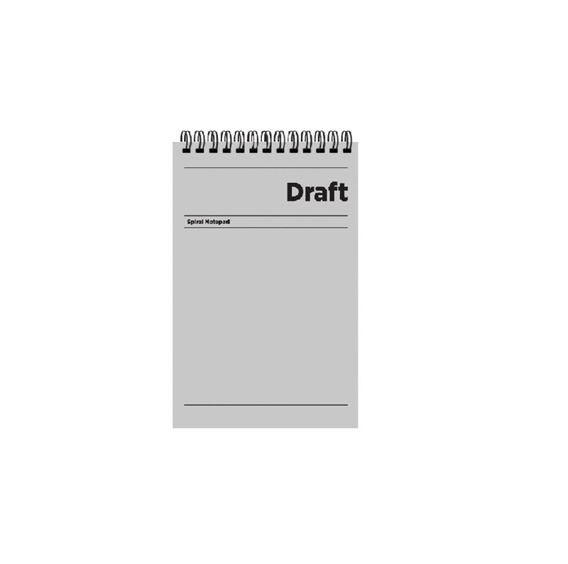 Keskin Color Bloknot A4 80 Yp. Çizgili Hafif Kağıt Karton Kapak Draft 140531-99