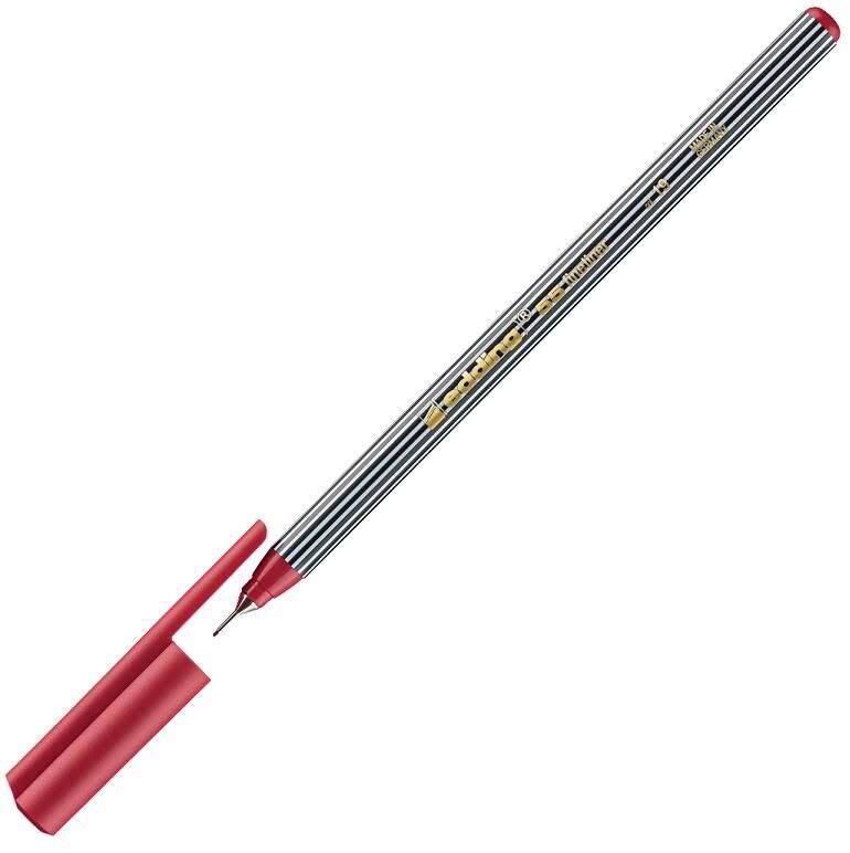 Edding Fineliner Keçe Uçlu Kalem Karmina Kırmızısı (e-55) Ed5519