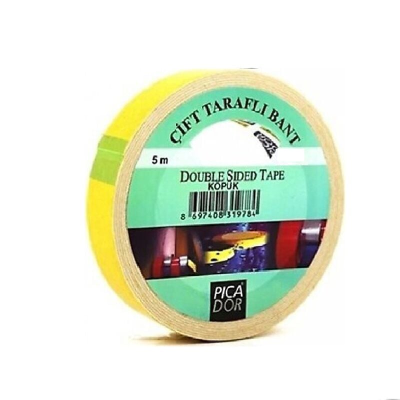 Picador Çift Taraflı Band Pe Köpük Hotmelt Askısız 5 M X 25 Mm Kn 005