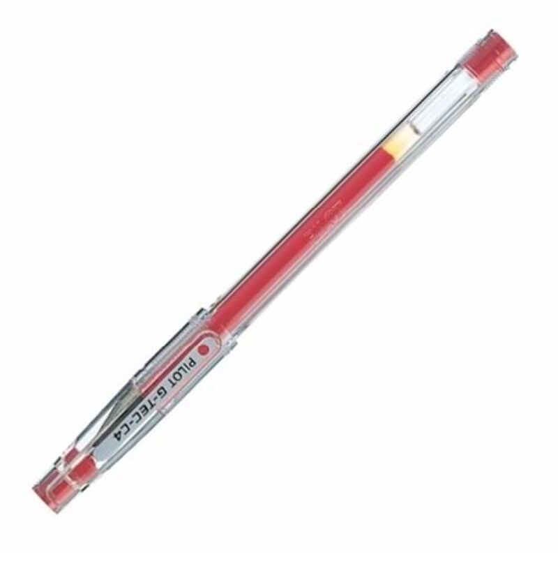 Pılot G-tec-c4 Roller Kalem 0.4 Mm İğne Uçlu - Kırmızı Bl-gc4-r