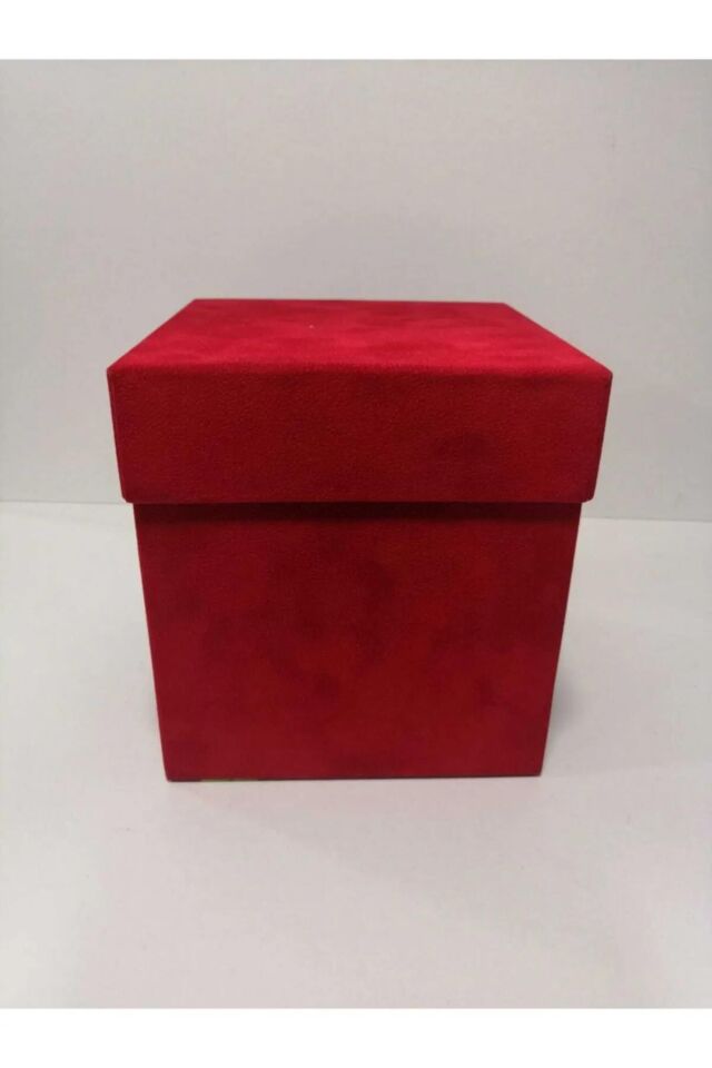 Gıpta Hediyelik Kutu Velluto Kırmızı No: 3 Küp Bx7754-b