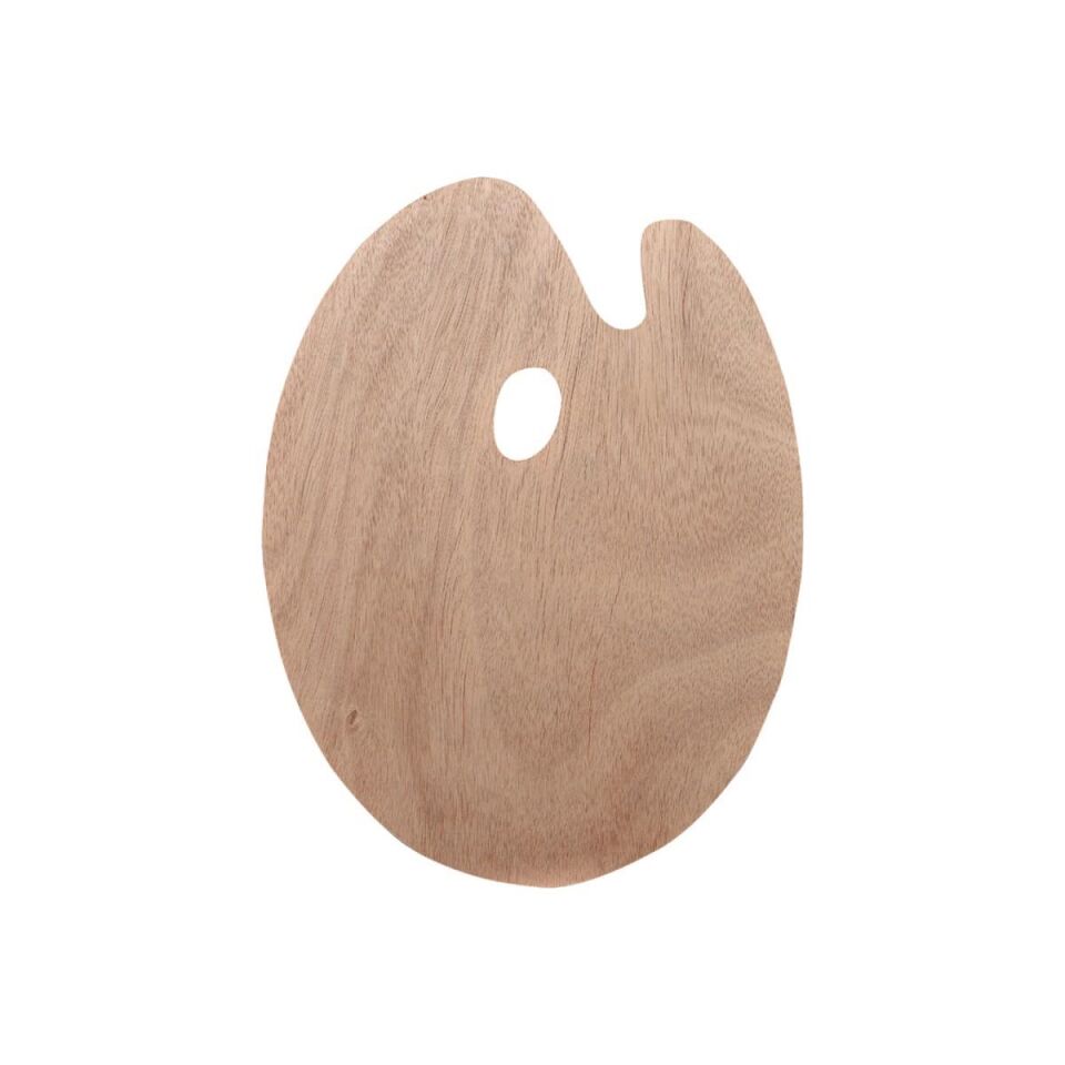 Südor Palet Oval 20x30 Cm Ahşap Bs15-1