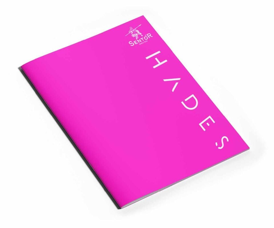 Sentor Defter A5 40 Yp. Kareli P.p Kapak Hades Tel Dikiş 1251375