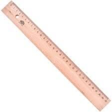 Hatas Tahta Cetvel 50 Cm. 0048