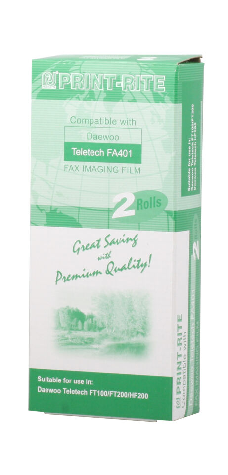 Print-rite Daewoo Fa401 Muadil 2 Li Fax Filmi Rff403bgua