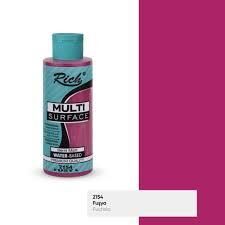 Rich Multi Surface Akrilik Boya 120 Cc Fuşya Mls-120-2154