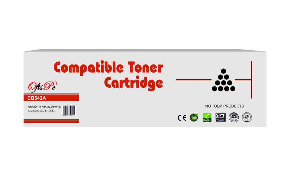 Ofispc Hp Cb542a-ce322a-cf212a Sarı Üniversal Muadil Toner