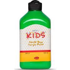 Artdeco Kids Akrilik Boya 500ml Yeşil Lv-y-120l-1612