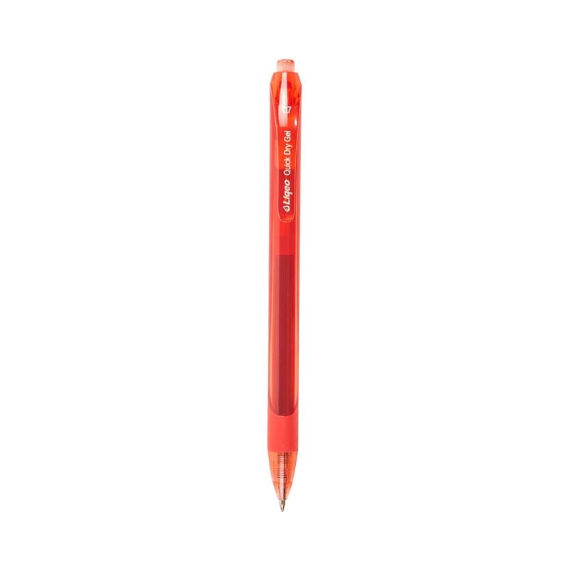 Lıqeo Instant Dry Gel Pen 0,7 Mm Kırmızı G-7008b-080
