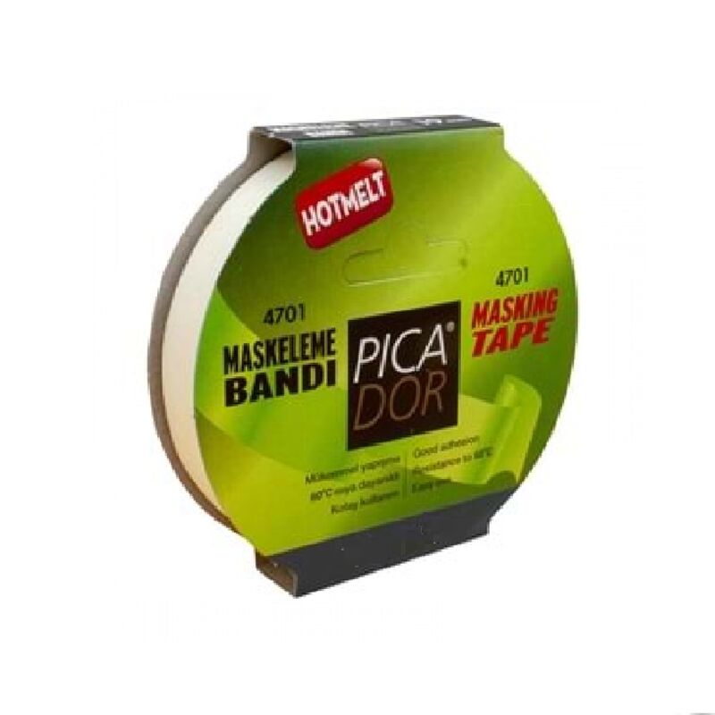 Picador 4701 Maskeleme Bandı Hotmelt 38 Mm X 40 M Kp 007