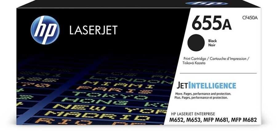 Hp 655a Black Siyah 12.500 Sayfa Toner Cf450a