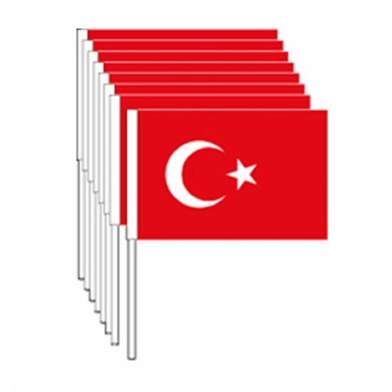 Vatan Battal Boy Çitali Türk Bayraği 50 Li 22*33cm