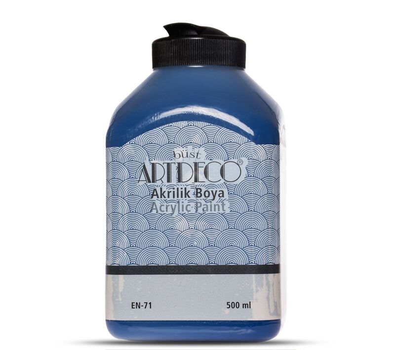 Artdeco Akrilik Boya 500ml Lacivert 3611 Lv-y-070l-3611
