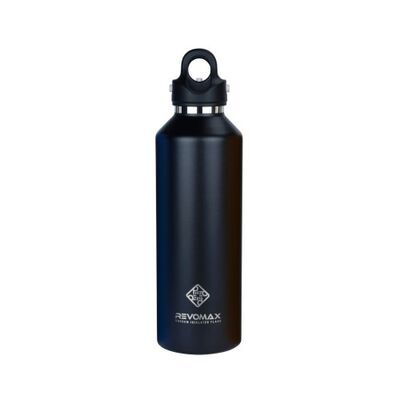 Vagonlife Revomax Paslanmaz Çelik 473 Ml Matara Siyah 16 Oz