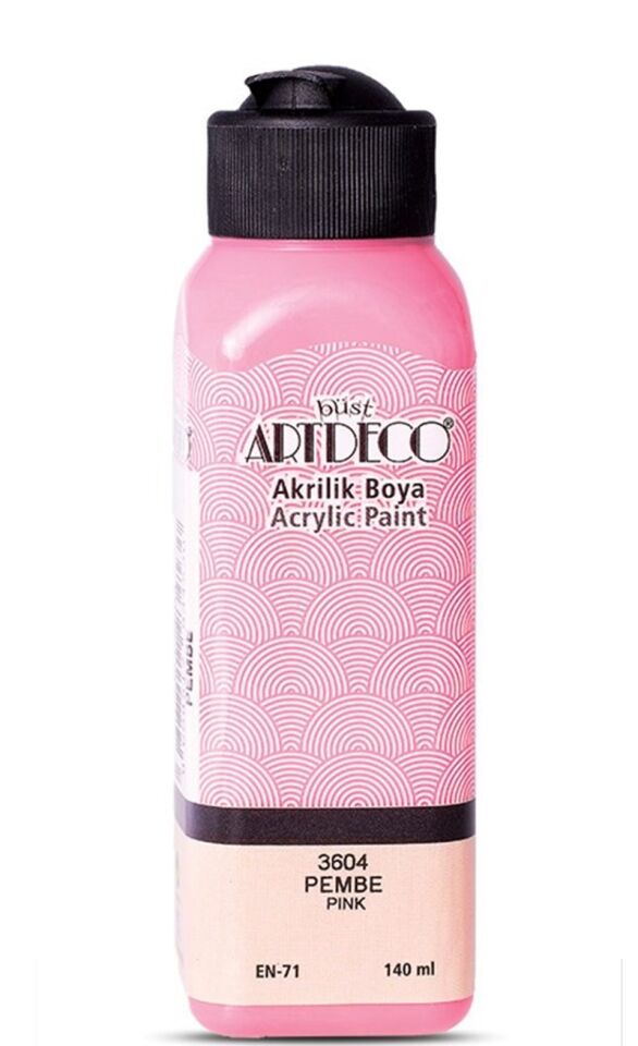 Artdeco Akrilik Boya 140ml Pembe 3604 Lv-y-070r-3604