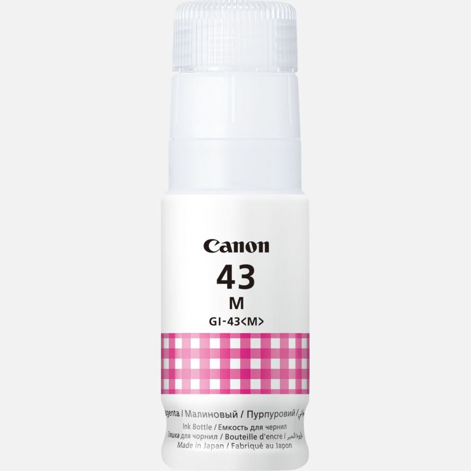 Canon Gi-43m Magenta Kırmızı Şişe Mürekkep G540-g640