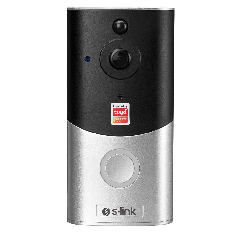 S-link Swapp Sl-eg22 1080p Hd Tf Kartlı Kameralı Akıllı Kapı Zili Wifi Tuya Destek