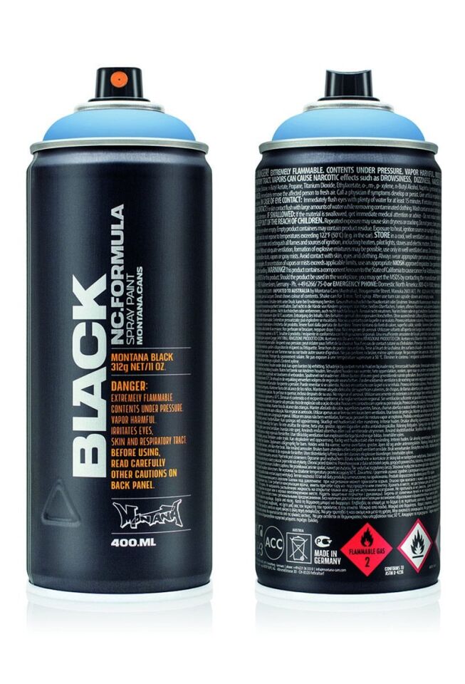 Montana Black Sprey Boya 400ml Blue Lagoon Blk5230 Lv-mo-264009