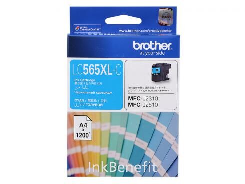 Brother Lc565xlc Cyan Mavi 1.200 Sayfa Kartuş Mfc-j3520-j3720