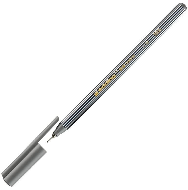 Edding Fineliner Keçe Uçlu Kalem Gri (e-55) Ed5512