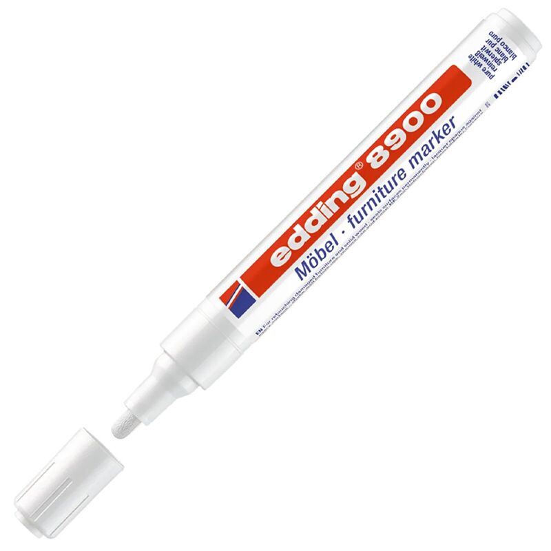 Edding Mobilya Rötuş Kalemi Saf Beyaz ( E-8900) Ed8900bulk624
