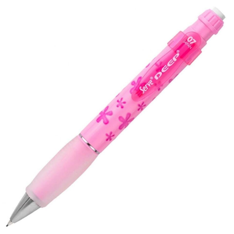 Serve Versatil Kalem 0,7mm Deep Doğa Şeker Pembe Çiçek Sv-deep-07-dsp