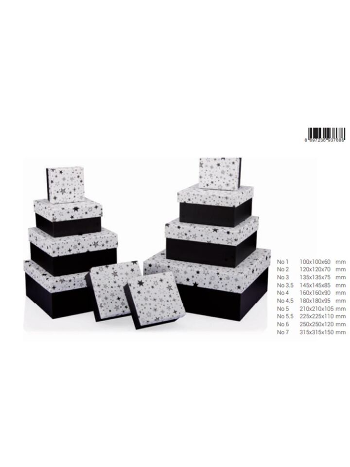 Gıpta Hediyelik Kutu Stella Kare Bx76860-5