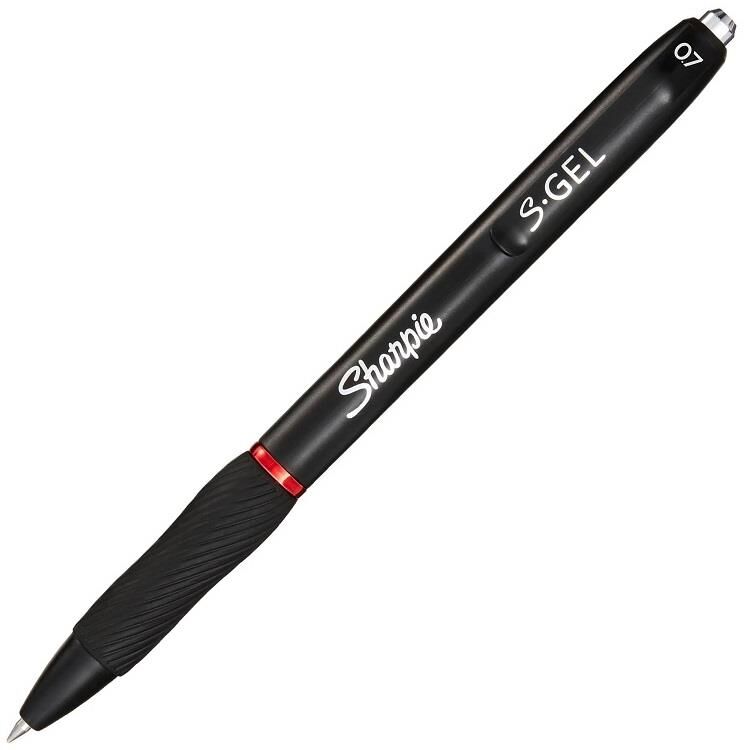 Sharpie Gel 0.7 Mm, Siyah Gövde, Kırmızı Mürekkep Sh-2136599