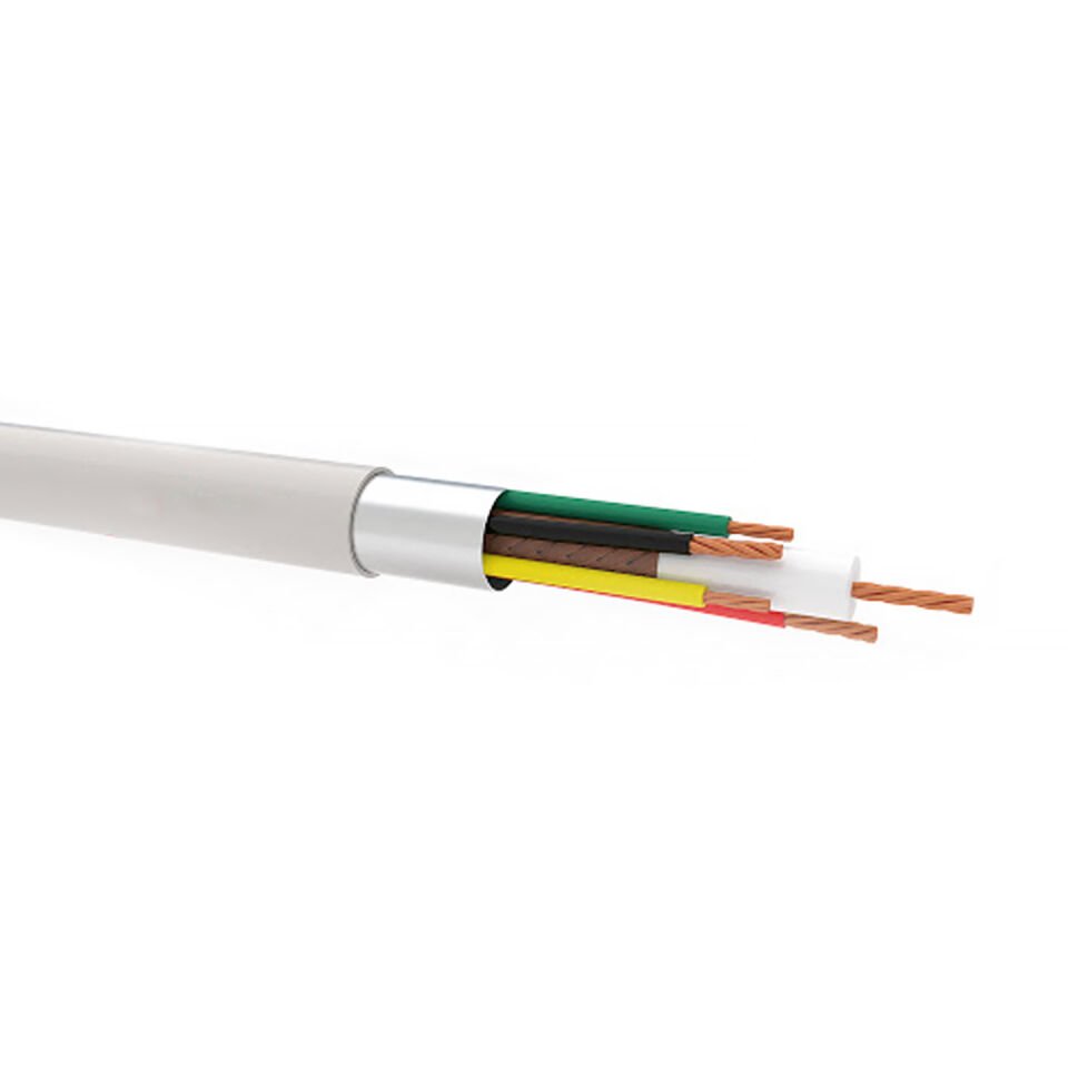 S-link Sl-ct4100 4+1 2x0.50 (22x0.18 Cca) Folyolu Lüks 100m Cctv Kablo