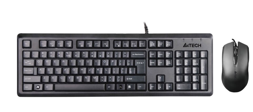 A4 Tech Kr-9276 Q Usb Fn Multimedya Klavye+optik Kablolu Mouse Set