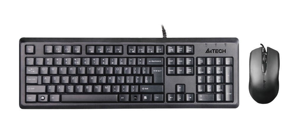 A4 Tech Kr-9276 Q Usb Fn Multimedya Klavye+optik Kablolu Mouse Set