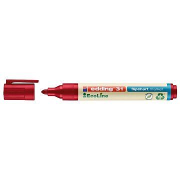 Edding Ecoline Flıpchart Kalemi ( E-31 ) Kırmızı Ed3102