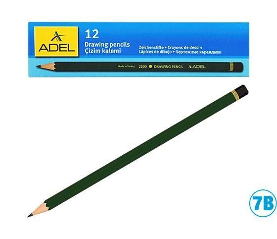 Adel 3b Dereceli 2200 Kurşun Kalem 11020
