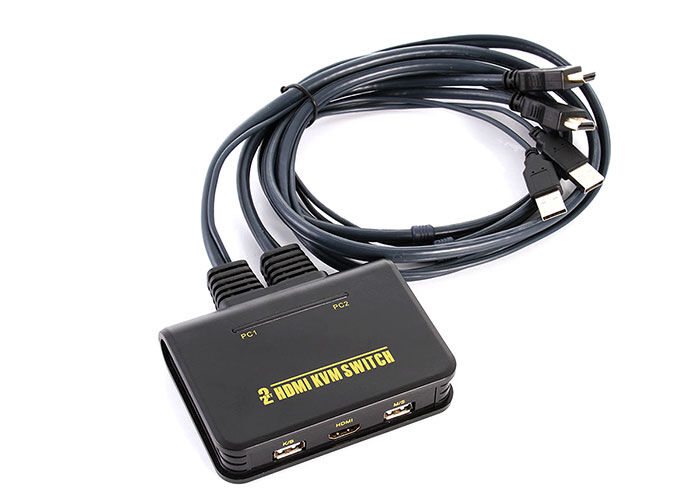 S-link Sl-2702hkw 2li Hdmi 1.8m Kablolu Otomatik Hdmi Kvm Switch