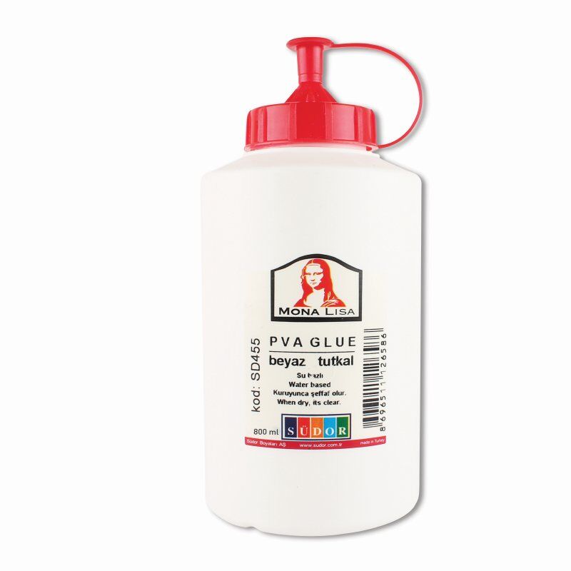 Monalisa Beyaz Tutkal 800 Ml Sd455