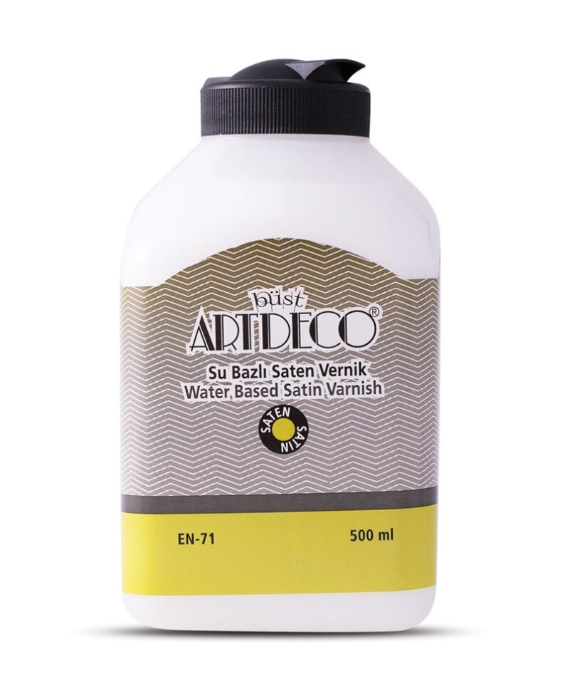 Artdeco Su Bazlı Saten Vernik 500ml Lv-y-073l-03