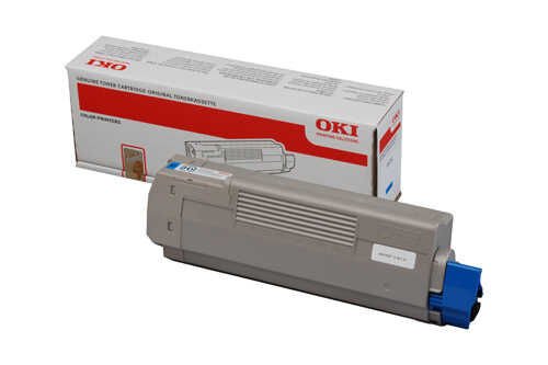 Oki C532-542 Mc563-mc573 6bin Sayfa Cyan Mavi 46490607