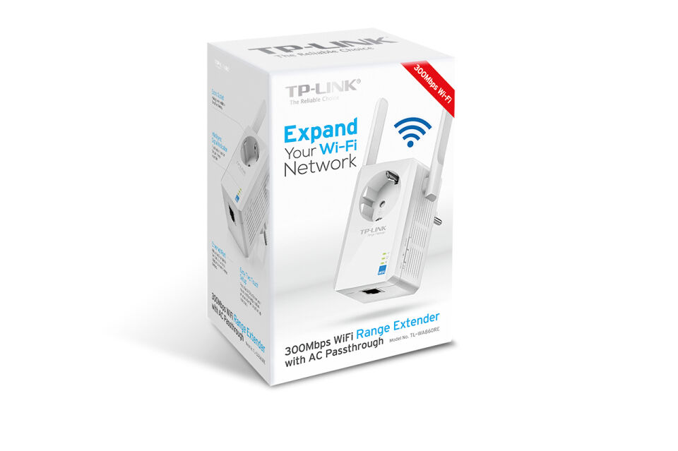 Tp-link Tl-wa860re 300 Mbps 1 Portlu Wifi Range Extender-menzil Genişletici